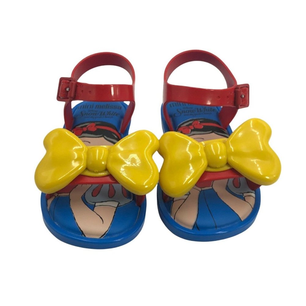 Mini Melissa Disney Snow White Little Girl Sandal - Picture 6 of 8
